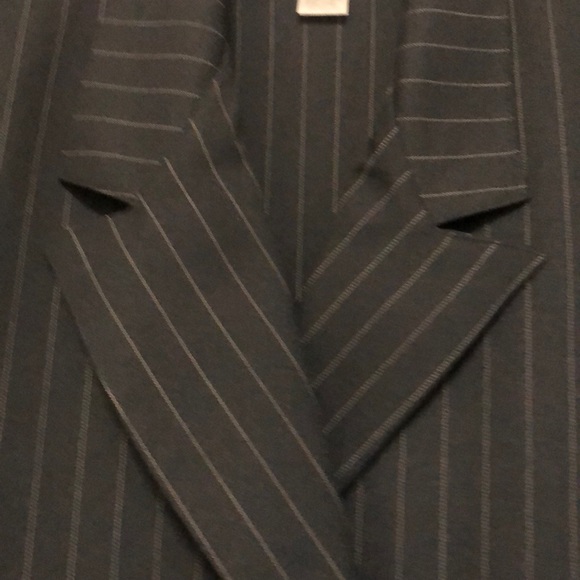 SOLD STYLISH LONGTAILORED JACKET IN LAMÉ TENNIS-STRIPES - Picture 3 of 7